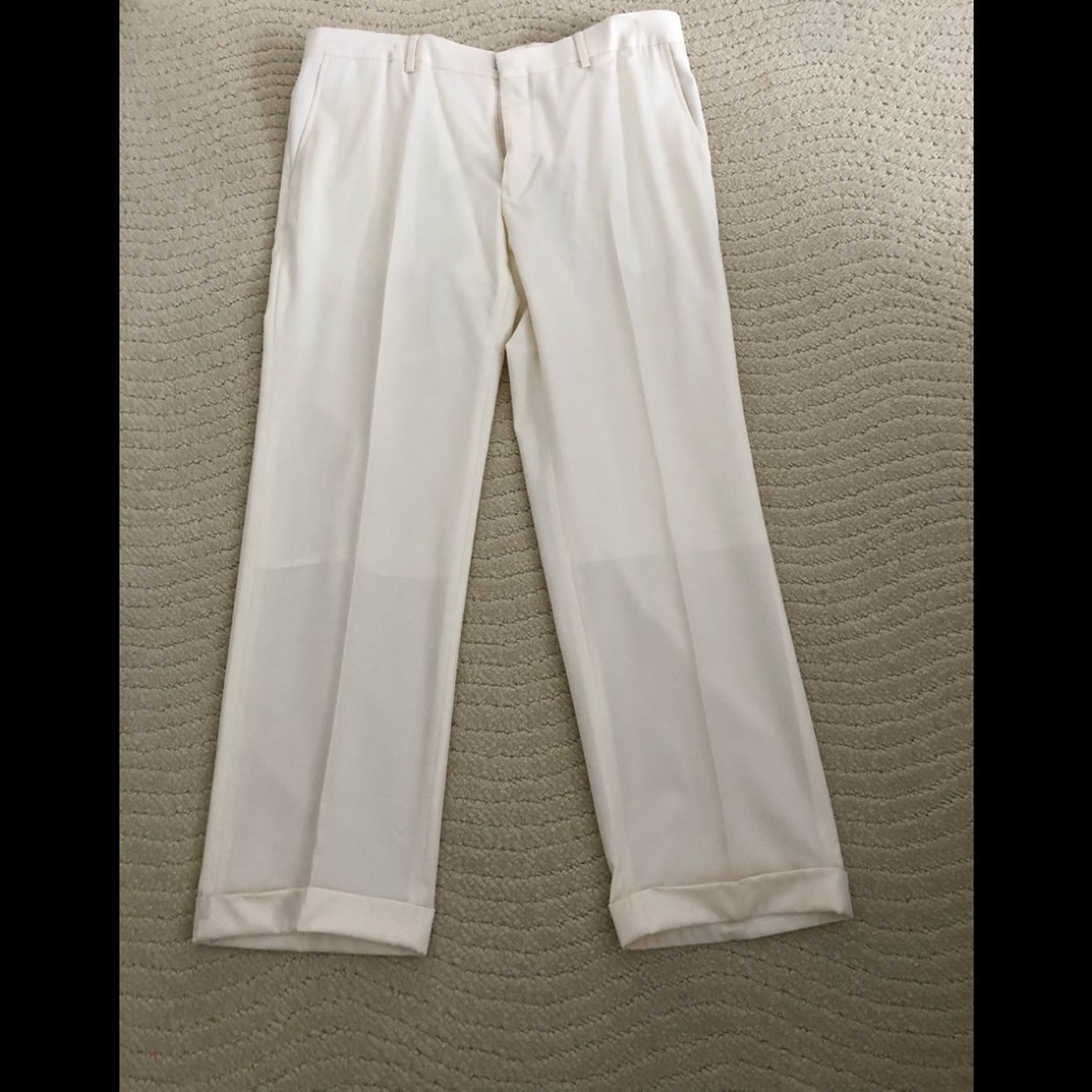 ❤️Ralph Lauren. Worn once cream cuffed pant